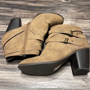 Tan Booties